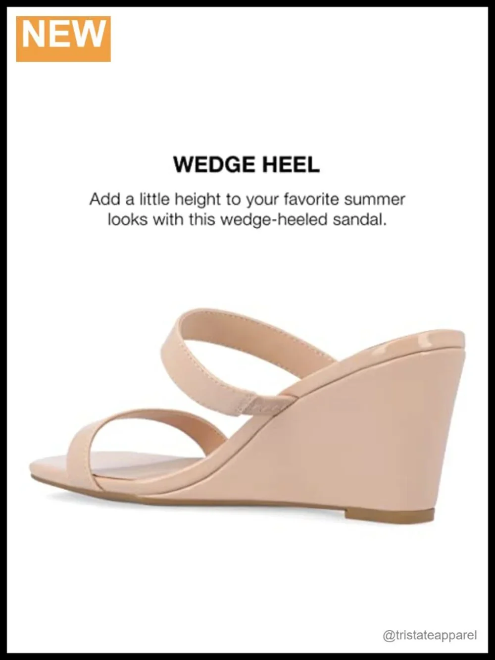 Comfort Foam Clover Wedge Sandals Ankle Strap Buckle Lightweight